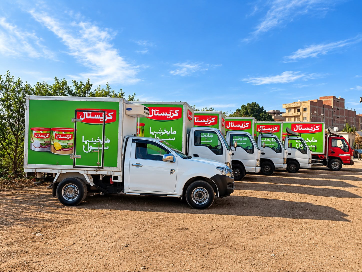 Outdoor marketing campaign